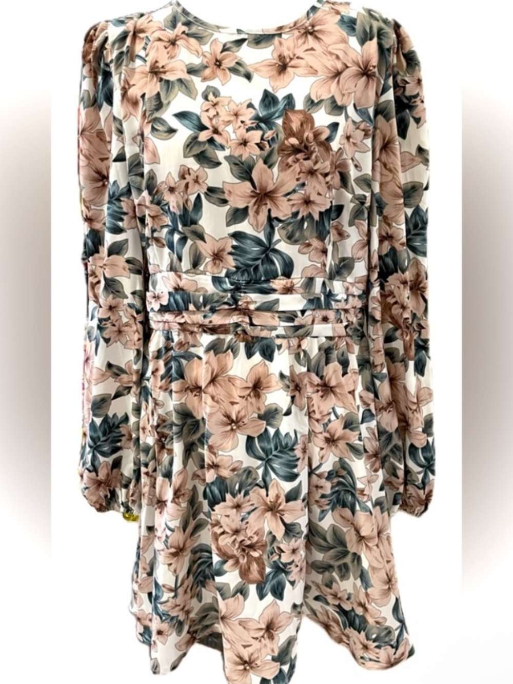 Floral Long Sleeve Dress
